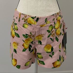 Lemon Printed Shorts